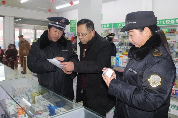 河南尉氏县市场监管局开展节日药品安全专项检查