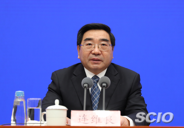 国家发展改革委副主任连维良（刘健 摄）