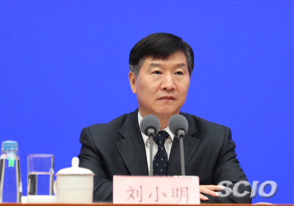 交通运输部副部长刘小明（刘健 摄）