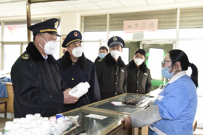 甘肃武山县市场监管局对全县疫情防控工作开展全面检查