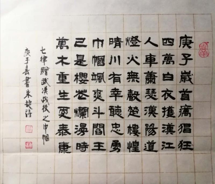 《七律•赠武汉战疫之巾帼》