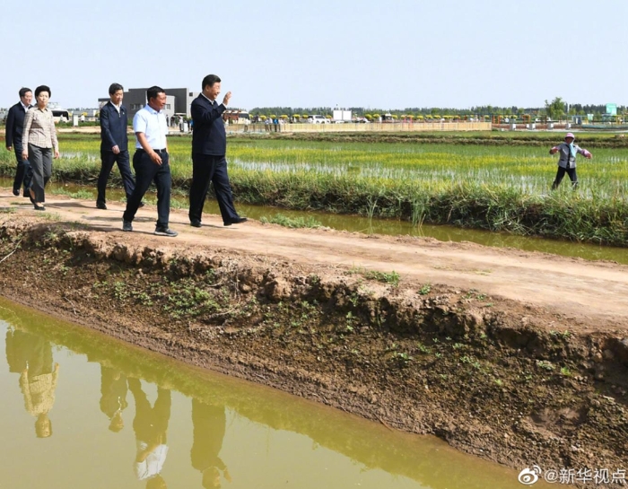 习近平在银川考察调研