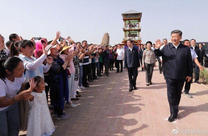 习近平在银川考察调研