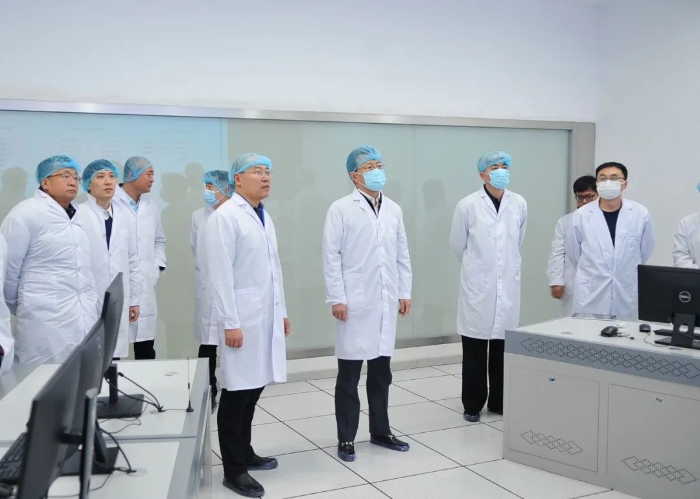 图为调研现场。