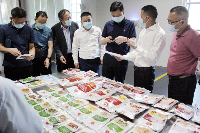 湖南省市场监管局督导调研宁乡食品安全工作