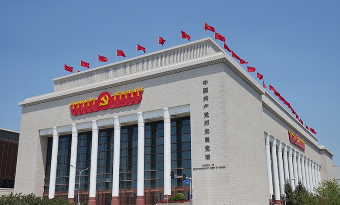 位于北京的中国共产党历史展览馆（2021年6月22日摄）。新华社记者 鞠焕宗 摄