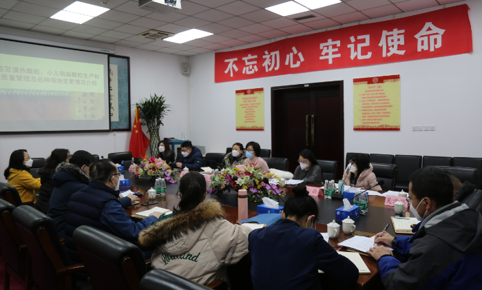 图为中心组织对同仁堂科技进行颗粒剂GMP符合性检查。