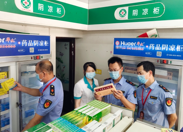 江西于都开展药品阴凉柜专项检查